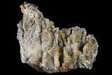 Calcite & Aragonite Stalactite Formation - Morocco #133702-1